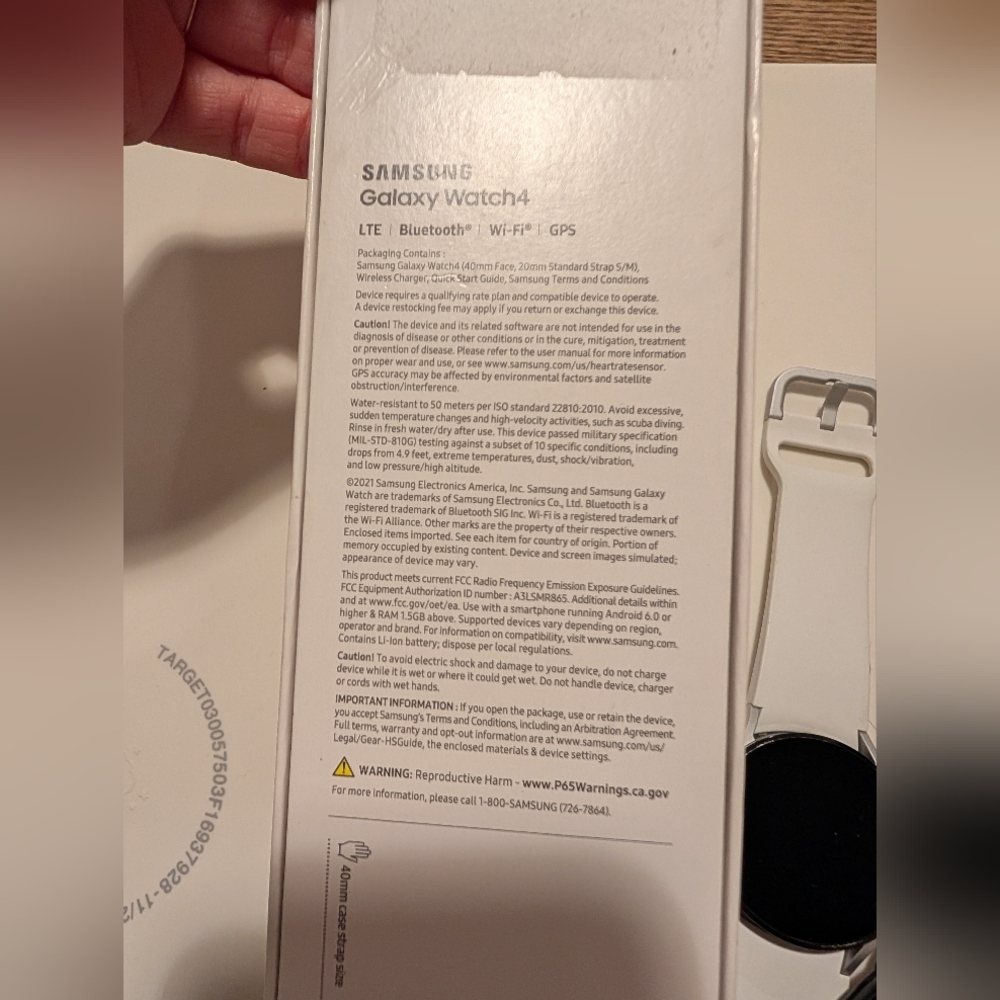 Samsung Galaxy Watch 4 40mm Face, 20mm Band, Bluetooth Smartwatch - Picture 5 of 10